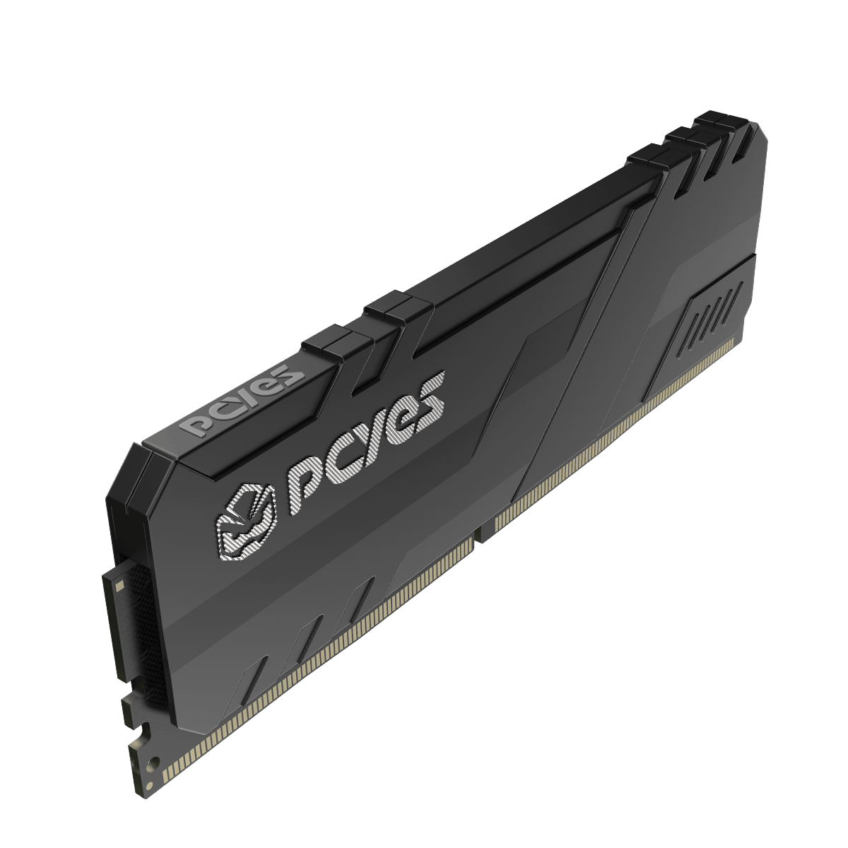 MEMORIA GAMER PCYES UDIMM 8GB DDR4 3200MHZ BLACK - PM083200D4B - Imagem 3
