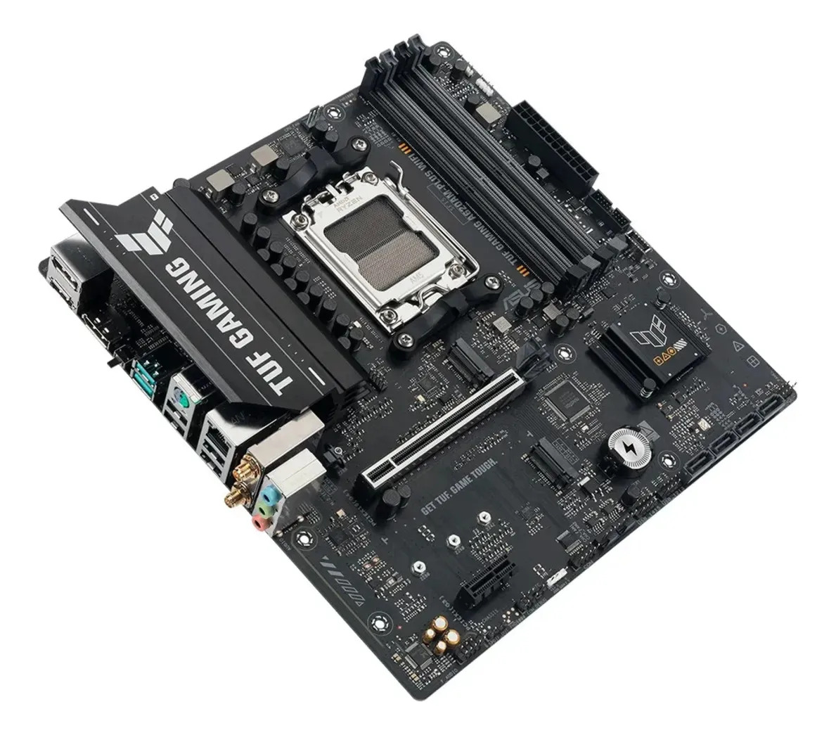 PLACA MAE ASUS TUF GAMING A620AM-PLUS WIFI - RYZEN AM5 DDR5 - MATX - M.2 NVME - HDMI/2XDISPLAYPORT - Imagem 3