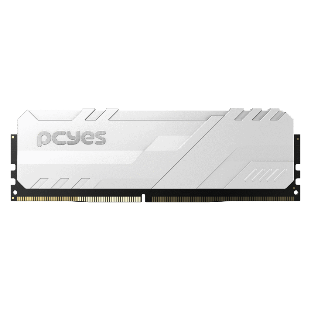 MEMORIA GAMER PCYES UDIMM 8GB DDR4 3200MHZ WHITE - PM083200D4W