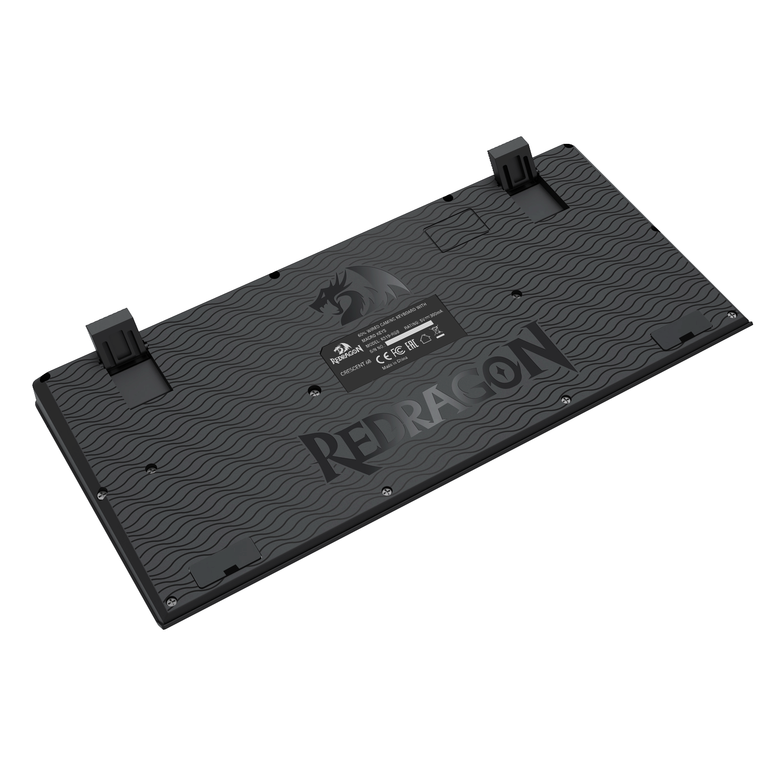 TECLADO MEMBRANA GAMER REDRAGON CRESCENT 68% K519-RGB-PT - Imagem 2