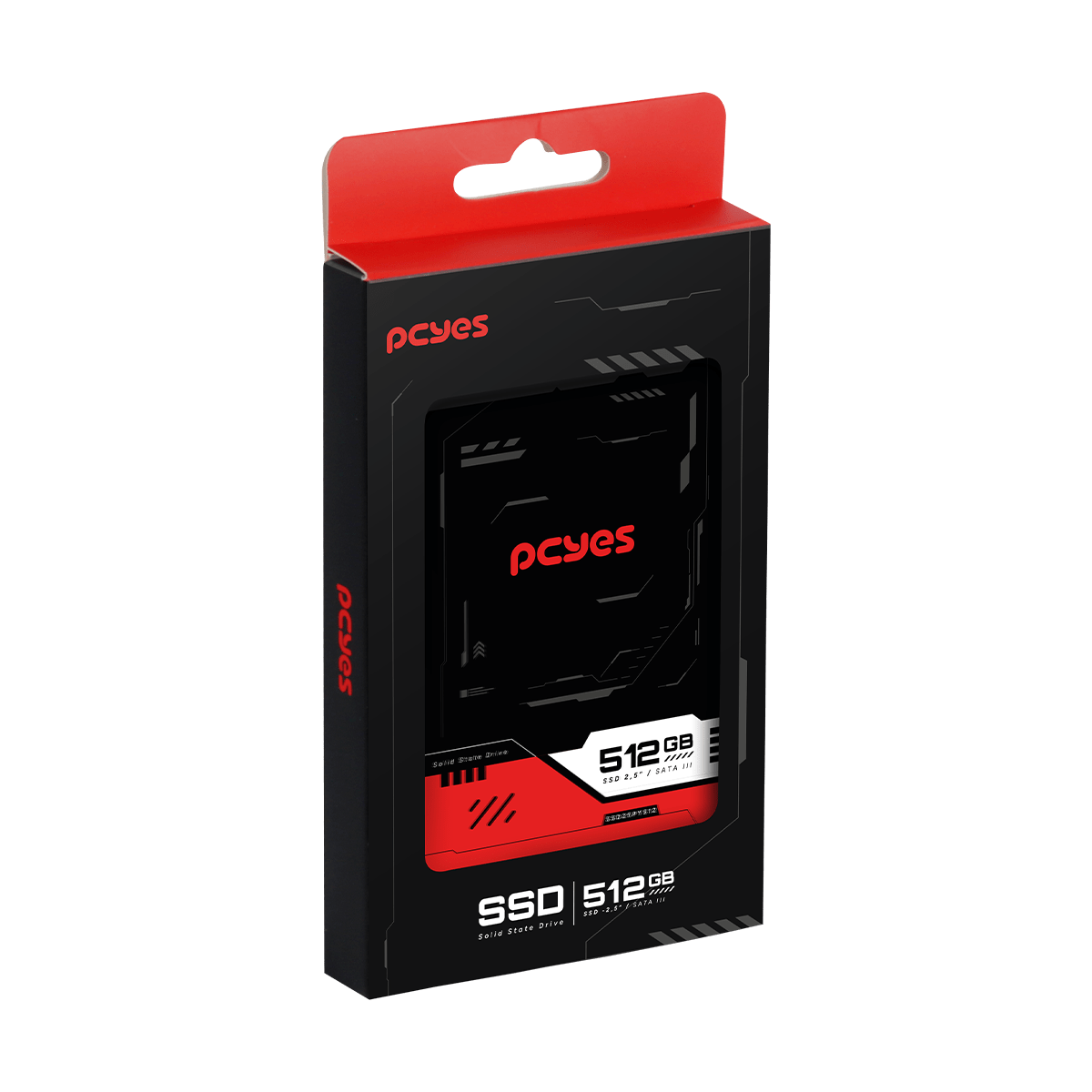 SSD PCYES PY512 512GB SATA III 2,5 LEITURA 550MB/S ESCRITA 400MB/S - SSD25PY512 - Imagem 2