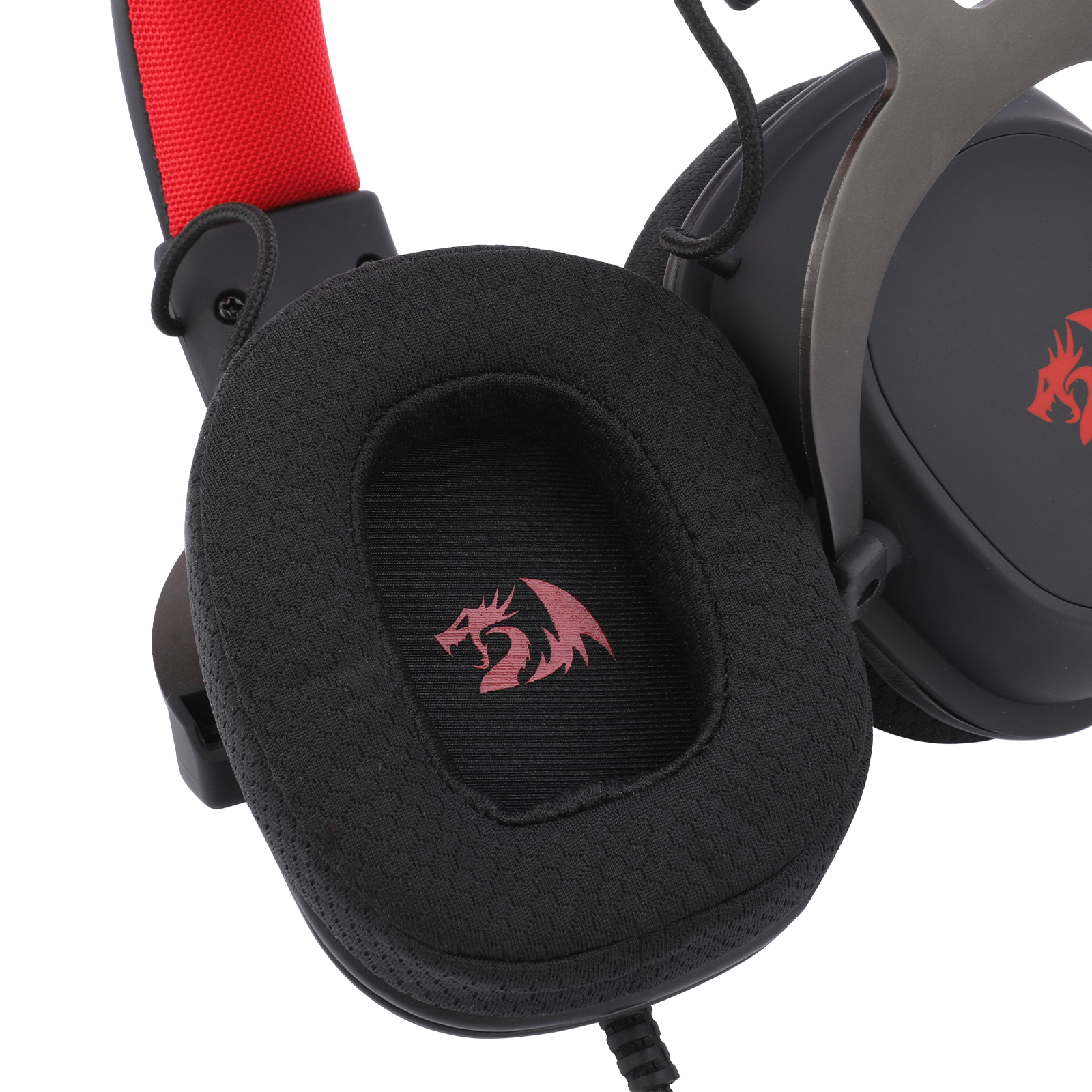 HEADSET GAMER PRETO COM FIO REDRAGON ZEUS LITE PARA JOGOS H510-LT - Imagem 5