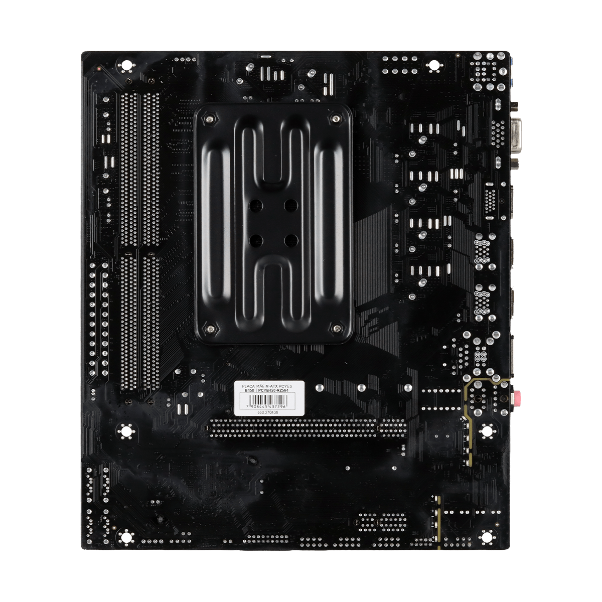 PLACA MAE PCYES B450 AM4 2XDDR4 (MAX 64GB) M.2 NVME 4XUSB 3.0 2XUSB 2.0 REDE 1000 HDMI/VGA M-ATX - PCYB450-RZ564 - Imagem 5