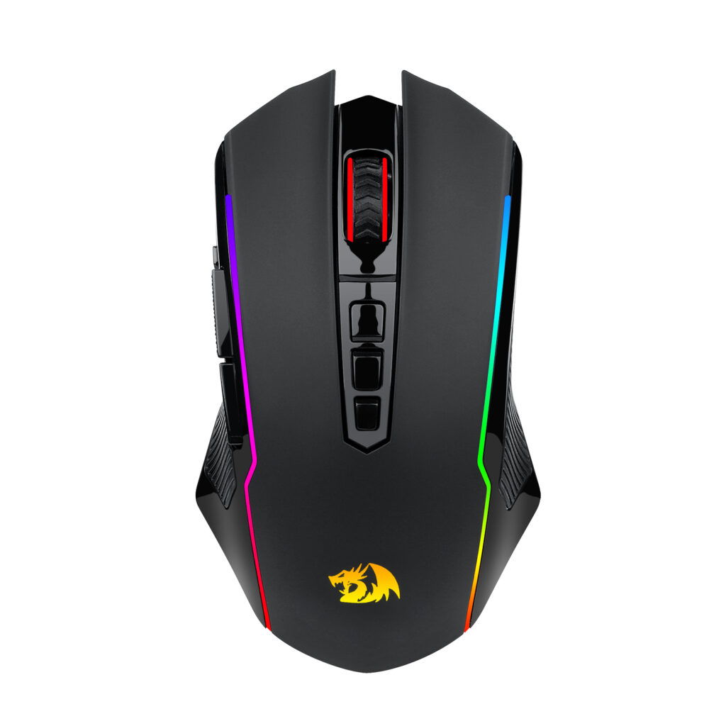MOUSE GAMER REDRAGON NIX RGB PRETO